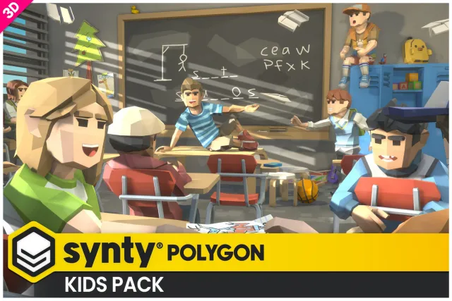POLYGON - Kids Pack - Art by Synty