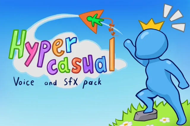 Hyper casual Voice and SFX pack