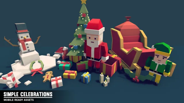 Simple Celebrations - Cartoon assets