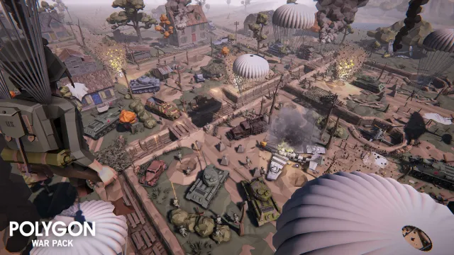 POLYGON - War Pack - Art by Synty