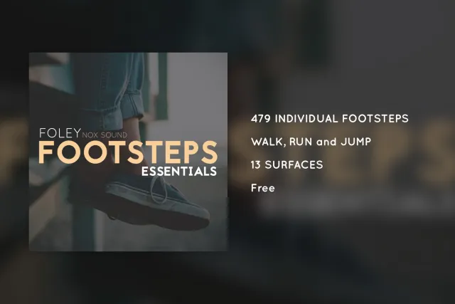 Footsteps - Essentials Звуки Шагов