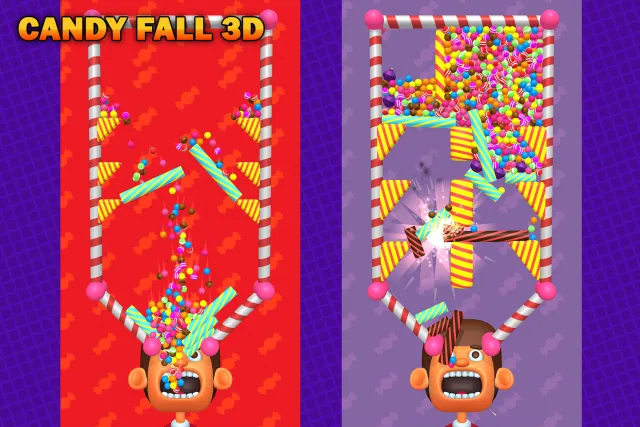 Candy Fall 3D - Free Game Template