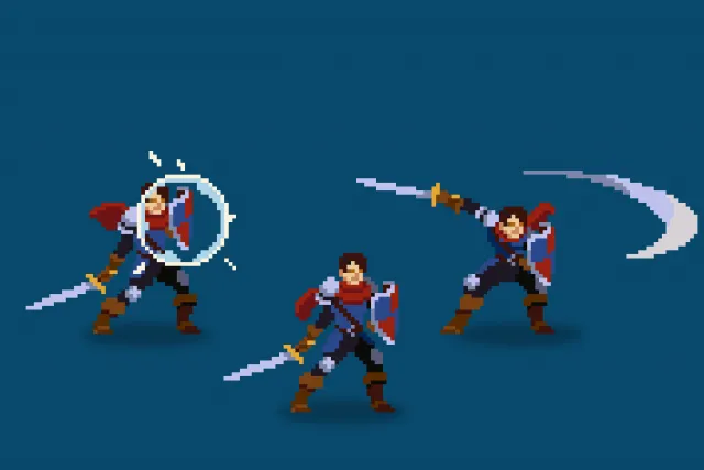 Hero Knight - Pixel Art