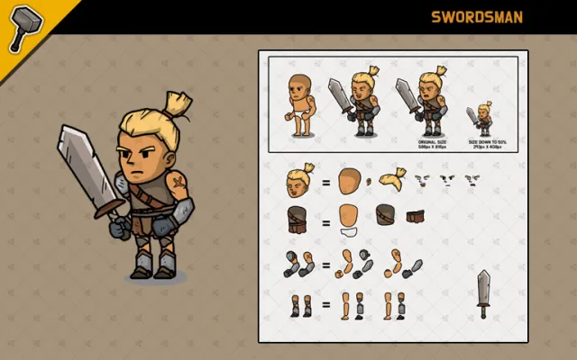 Fantasy 2D Character: Free