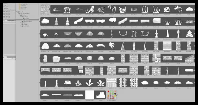 2D Stone Age World Platformer Starter Kit