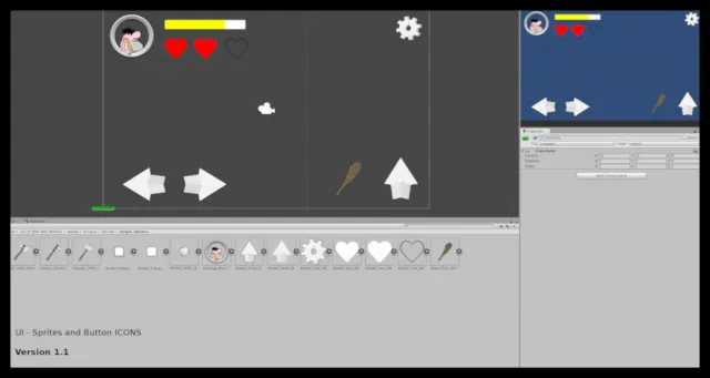 2D Stone Age World Platformer Starter Kit
