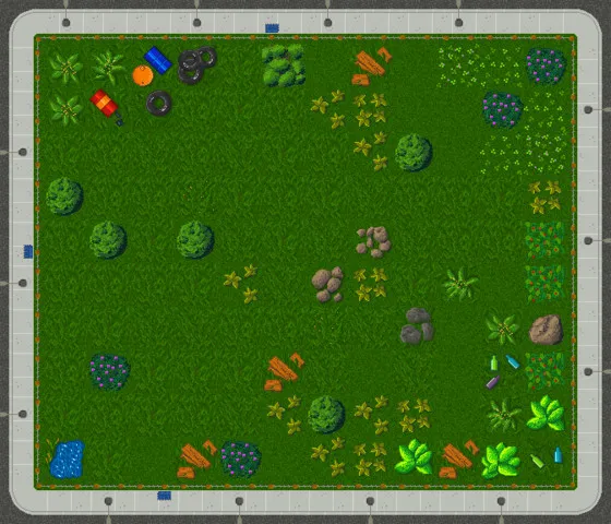 Backyard Top-Down Tileset