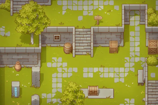 Pixel Art Top Down - Basic