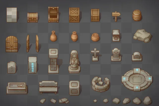 Pixel Art Top Down - Basic