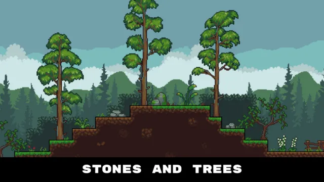 2D Pixel Art Platformer | Biome - American Forest