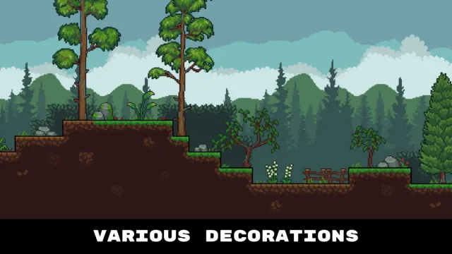 2D Pixel Art Platformer | Biome - American Forest