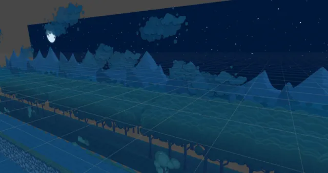 2D Forest Tileset Pack Toon Style