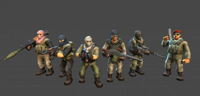 Toon Soldiers - Militia