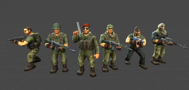 Toon Soldiers - Militia