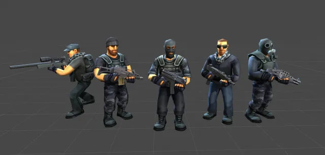 Toon Soldiers - Militia