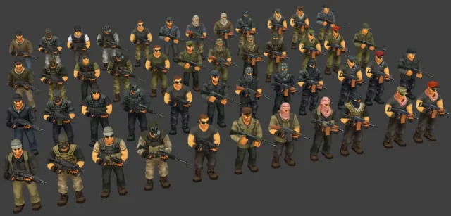 Toon Soldiers - Militia