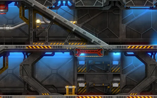 2D Sci-Fi Industrial Environment Pack