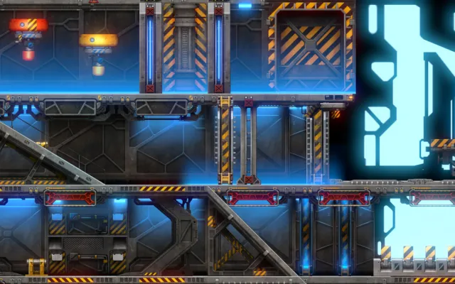 2D Sci-Fi Industrial Environment Pack