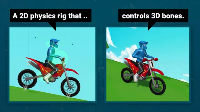 2.5D Bike Racing Game Template