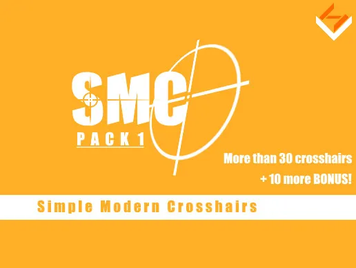 Simple Modern Crosshairs: Pack 1