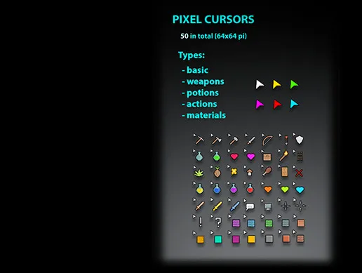 Pixel Cursors