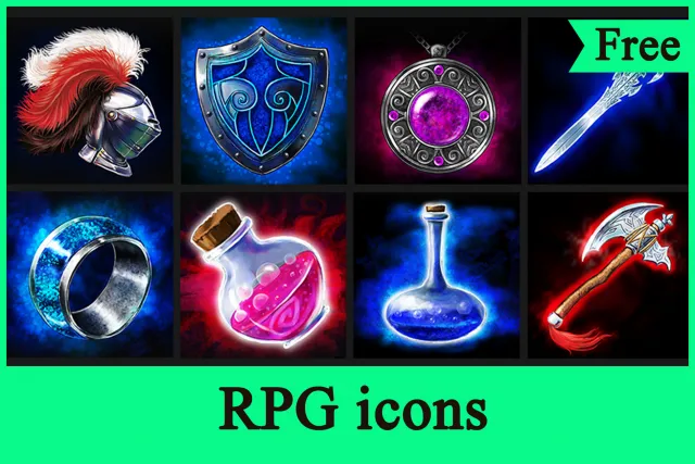 RPG icons