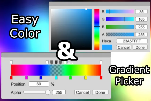 Easy Color & Gradient Picker