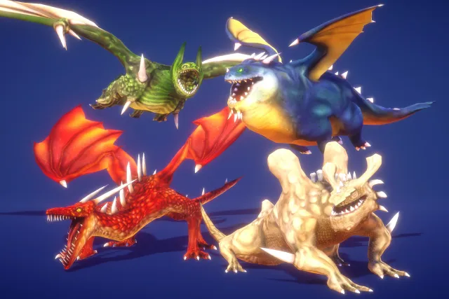 Dragon for Boss Monster : HP