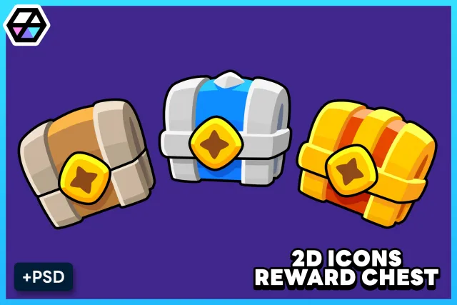 2D Icons - Reward Chest Pack