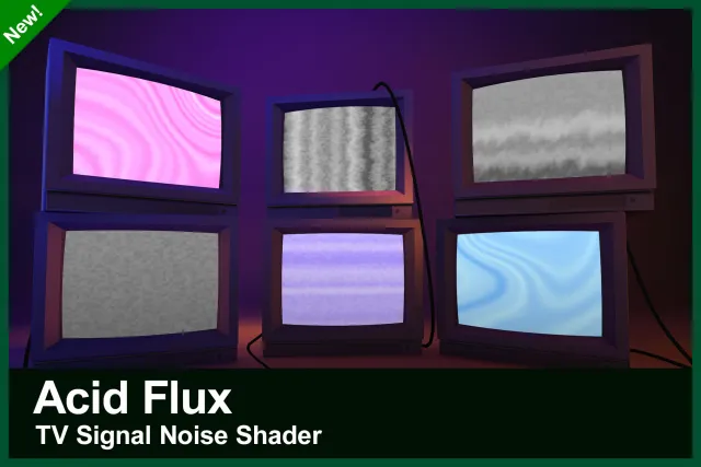 TV Signal Noise Shader