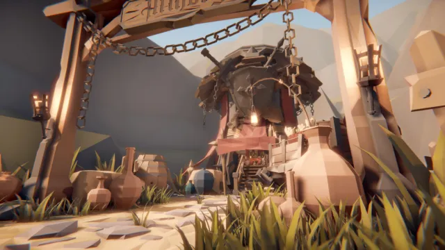 STYLIZED Fantasy Armory - Low Poly 3D Art