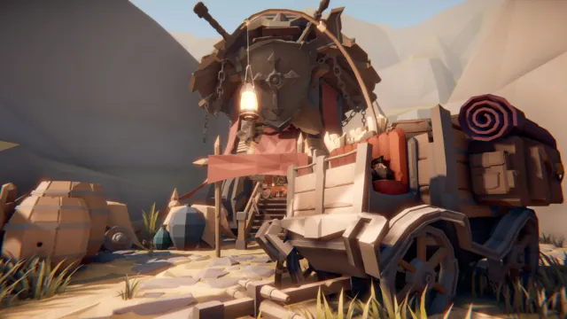 STYLIZED Fantasy Armory - Low Poly 3D Art