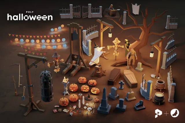 Poly Halloween Pack