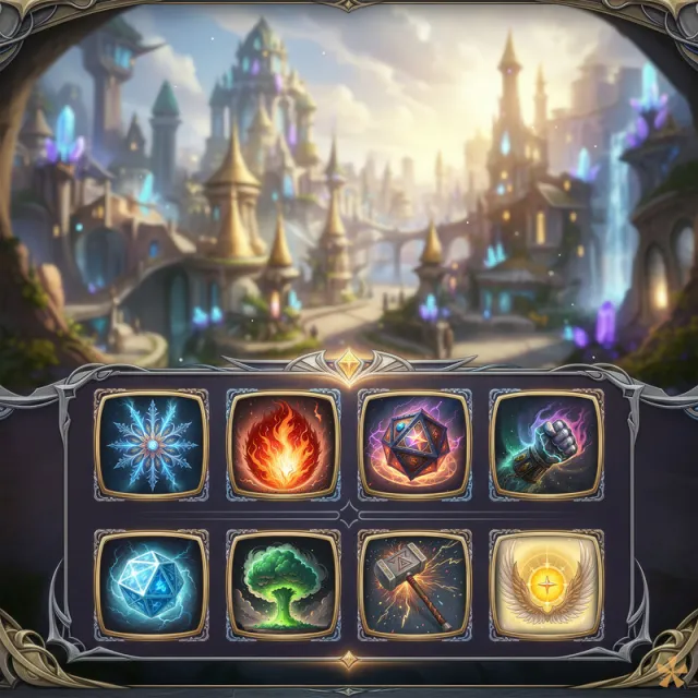 Magic Spells - 40 Fantasy Icons [512x512 HD]