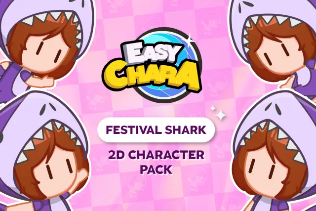 Easy Chara – Hisa Shark 2D Character Collection