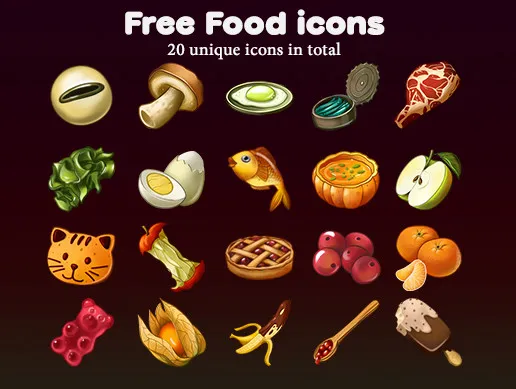 Free Food icons