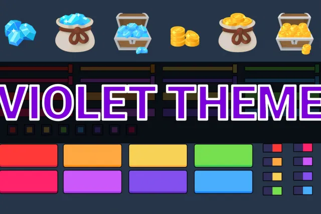 Violet Themed UI