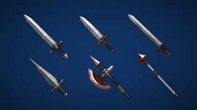[Free] 6 Weapons