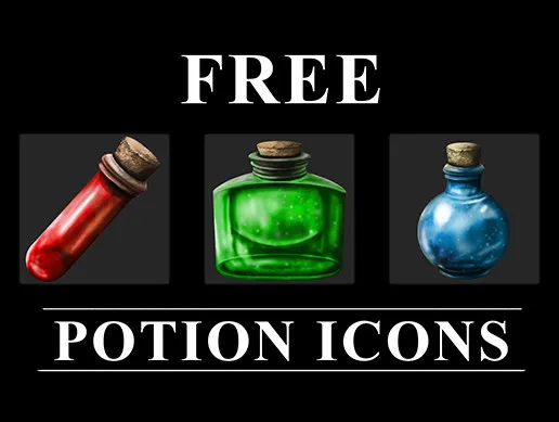 Free Potion Icons