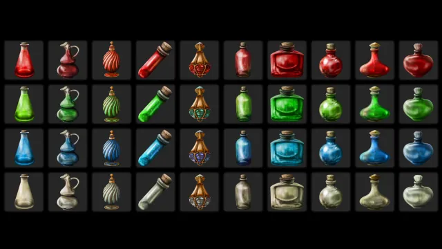 Free Potion Icons