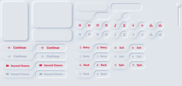 Neumorphic UI - Basic