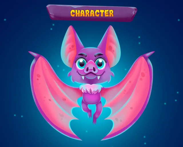 Hungry Bat - Match 3 UI [FREE]