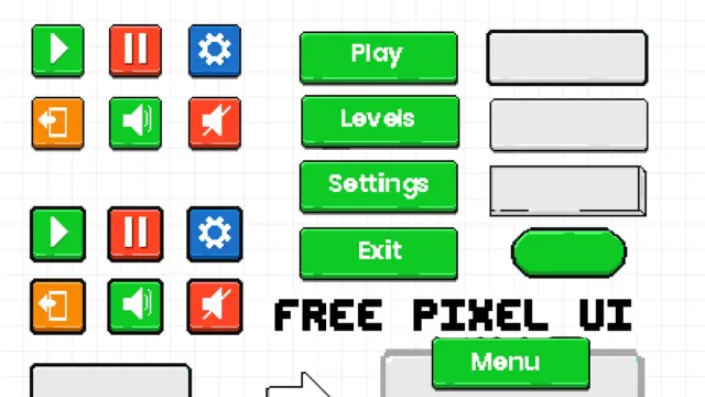 Pixel Art UI Essentials