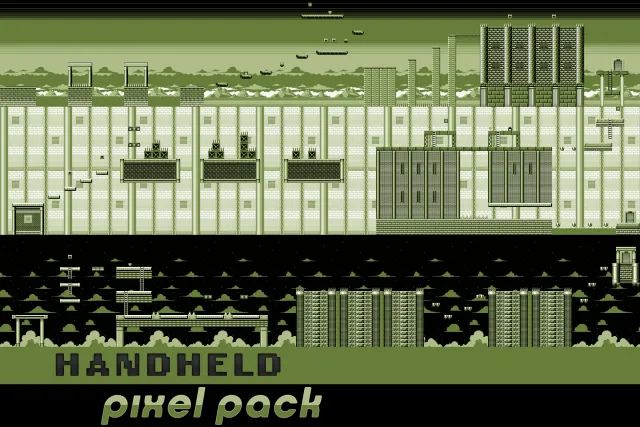 Free Mega Handheld 8-Bit Pixel Pack