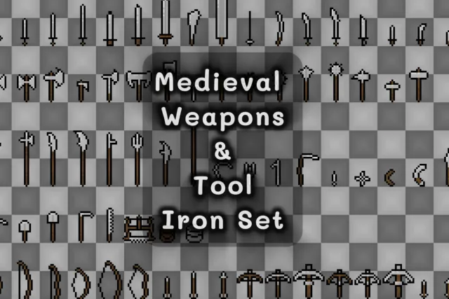 Medieval Weapons & Tools Free Iron Set
