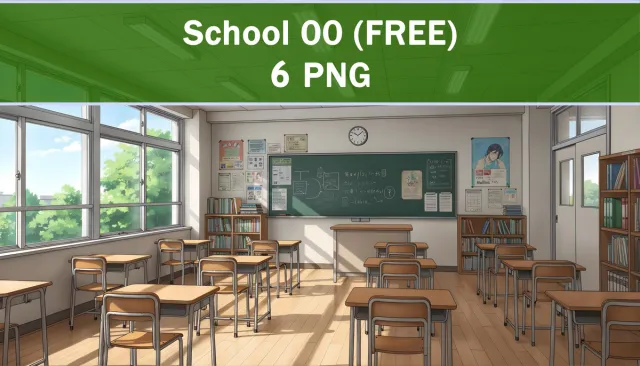 2D Anime - School 00 (FREE)