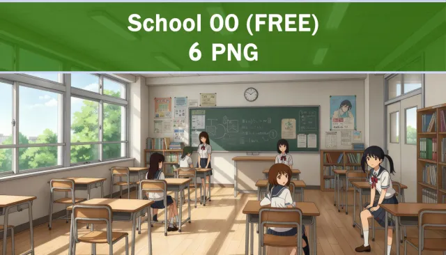 2D Anime - School 00 (FREE)