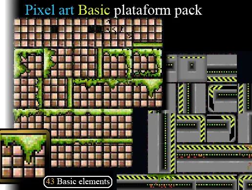 Pixel Art Basic Plataform Pack