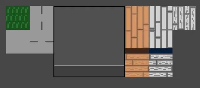 2D Pixel-art Town Environment kit FREE