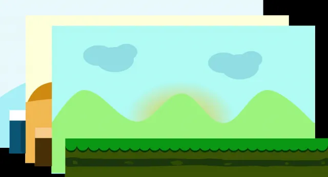 2D Adventure Backgrounds Pack
